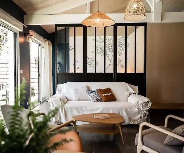 Eden Bleu - Piscine Et Jacuzzi Prive - Classe 4 Etoiles * Biscarrosse