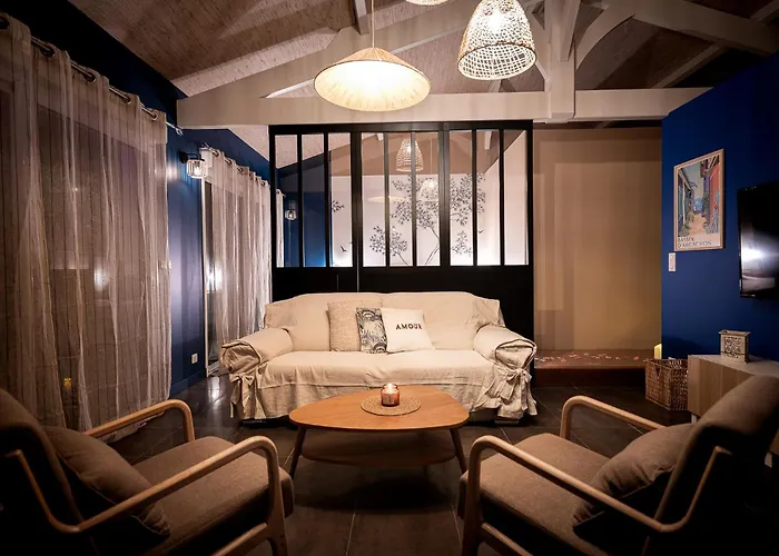 Σπίτι διακοπών Eden Bleu - Piscine Et Jacuzzi Prive - Classe 4 Etoiles