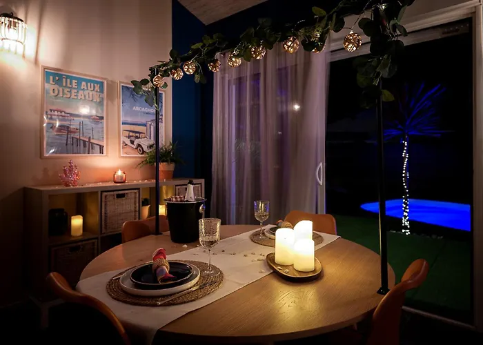 Eden Bleu - Piscine Et Jacuzzi Prive - Classe 4 Etoiles Σπίτι διακοπών