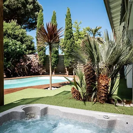 Eden Bleu - Piscine Et Jacuzzi Prive - Classe 4 Etoiles * Biscarrosse
