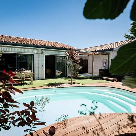 Eden Bleu - Piscine Et Jacuzzi Prive - Classe 4 Etoiles Σπίτι διακοπών Biscarrosse